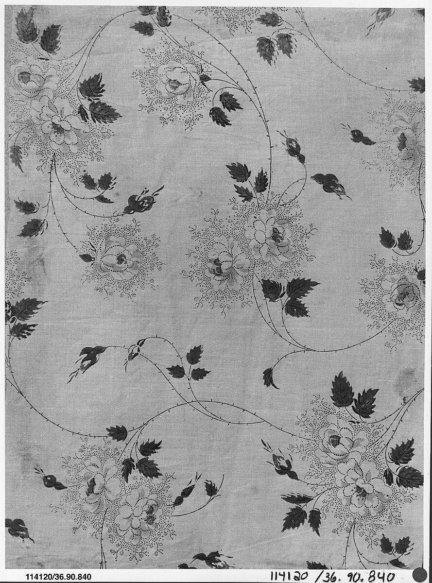 Piece, Cotton, possibly British