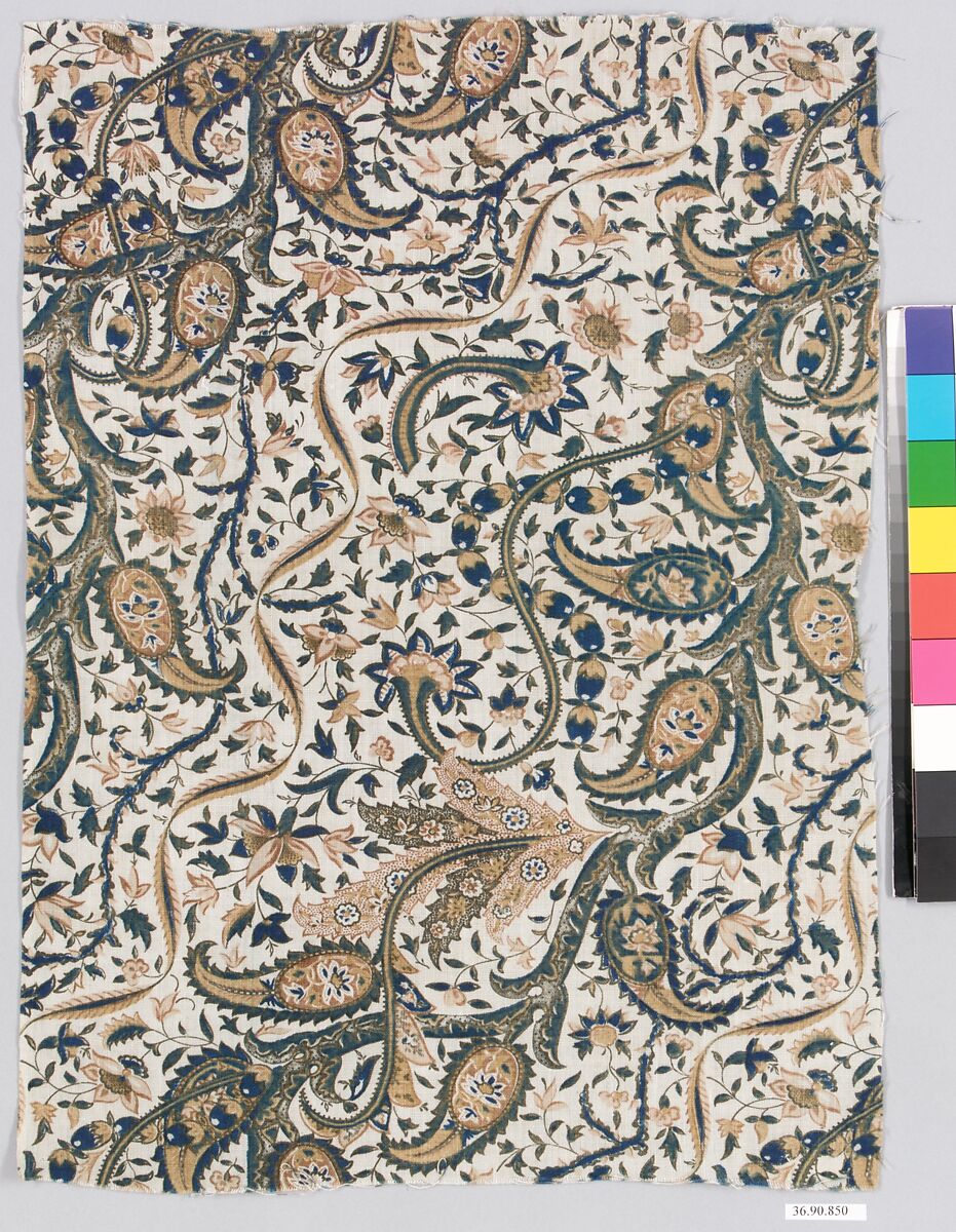 Piece, Cotton, possibly French