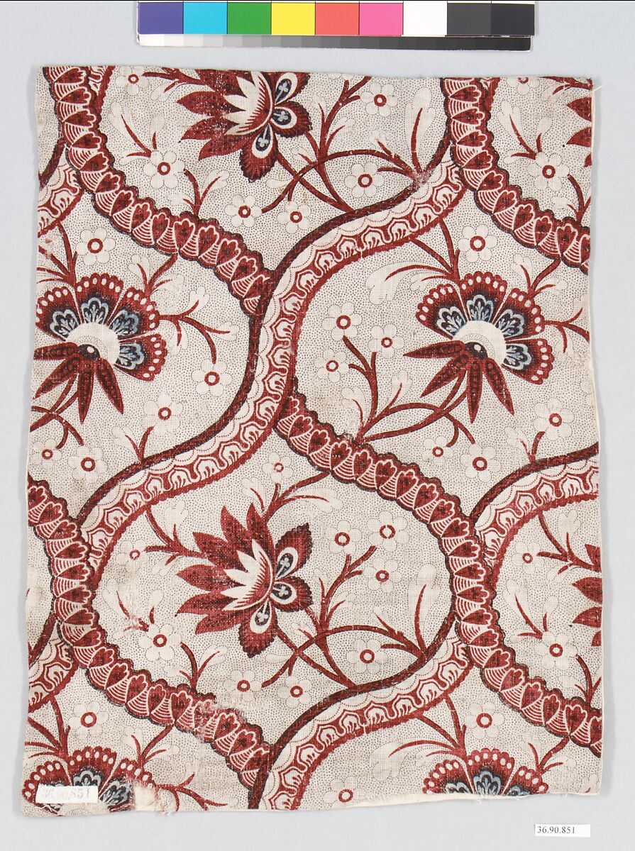 Piece, Cotton, possibly French