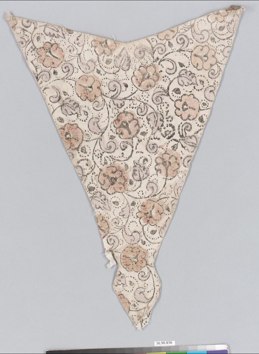 Piece, Cotton, possibly French