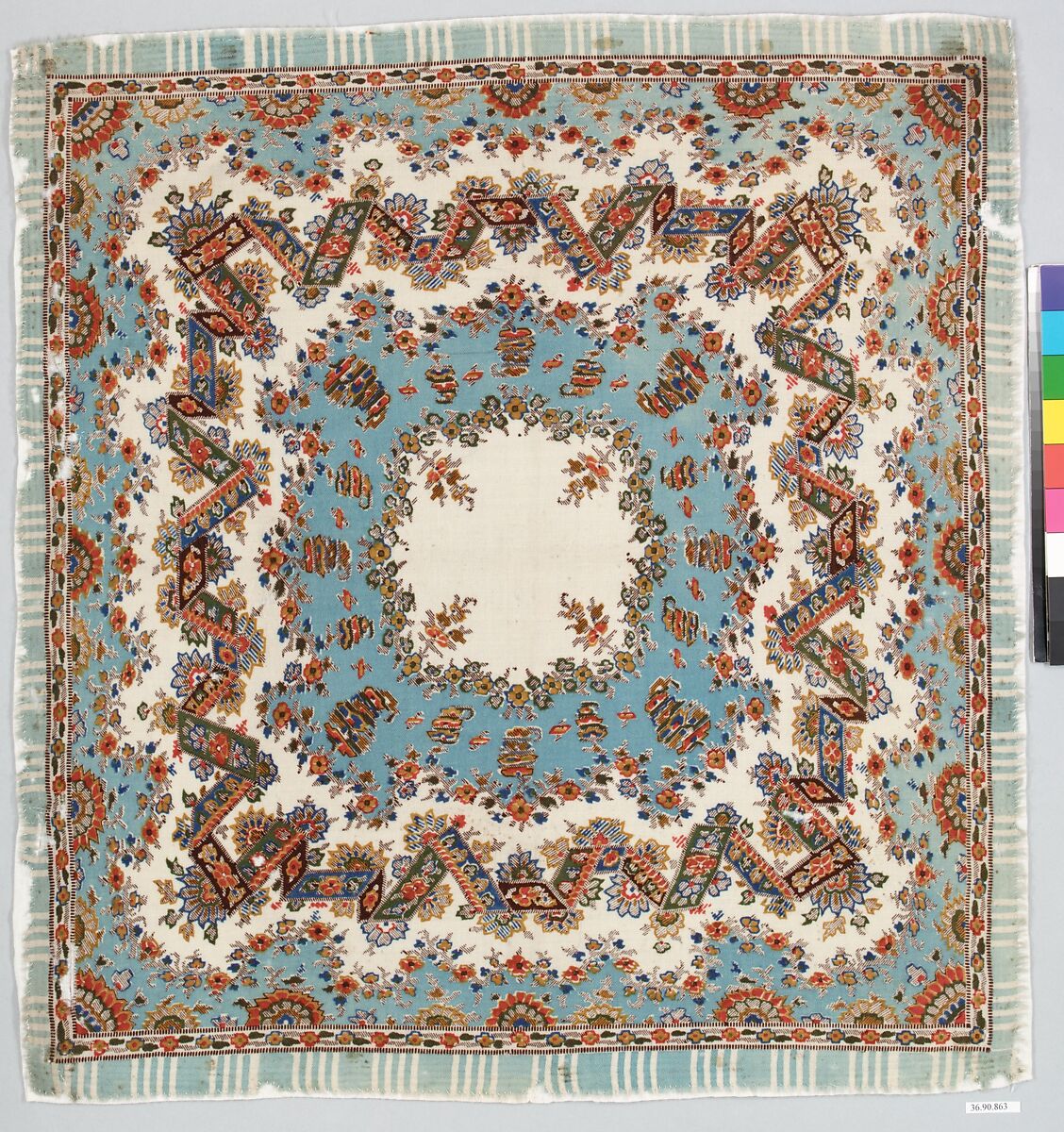 Kerchief, Wool, French, Alsace