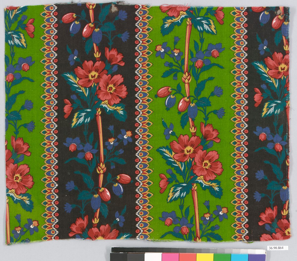 Piece, Cotton, French, Alsace