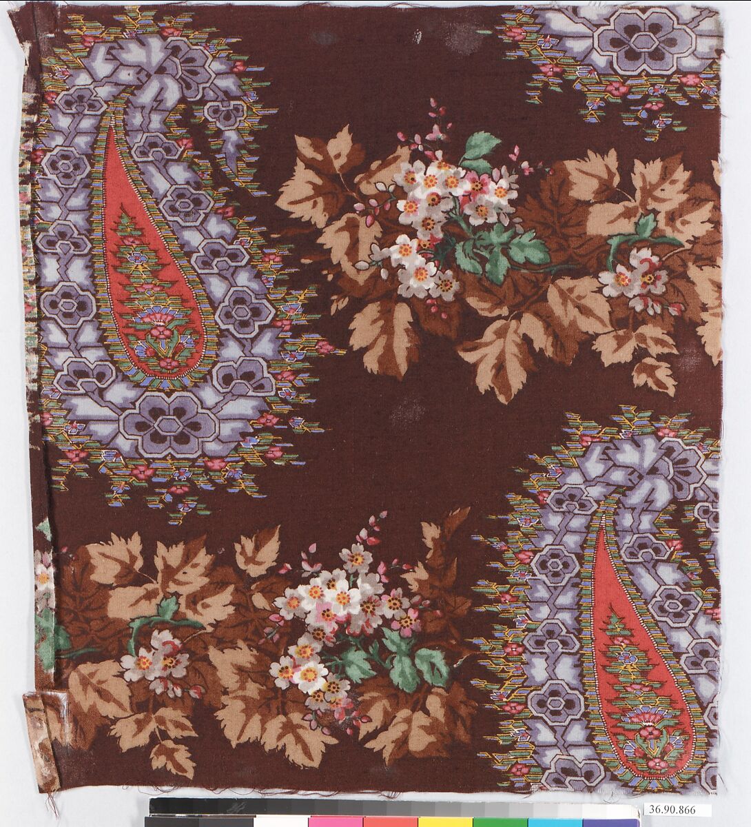 Piece, Cotton, French, Alsace