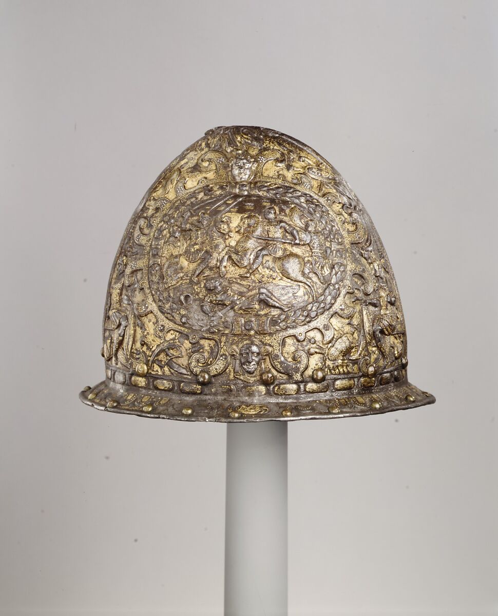 Cabasset, Steel, gold, silver, Italian, Milan