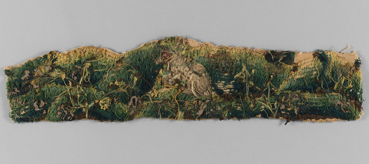 Piece, Wool on cotton, British
