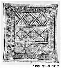 Panel, Silk on linen, Italian 