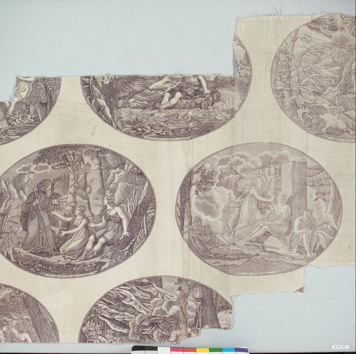 Atala and Chactas, Cotton, French