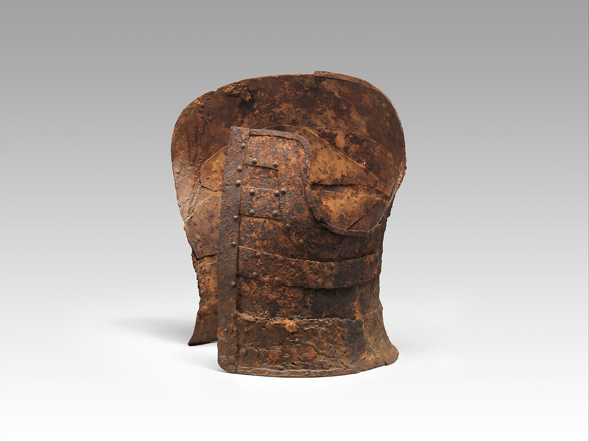 Cuirass of a <i>Tankō</i>, Iron, Japanese