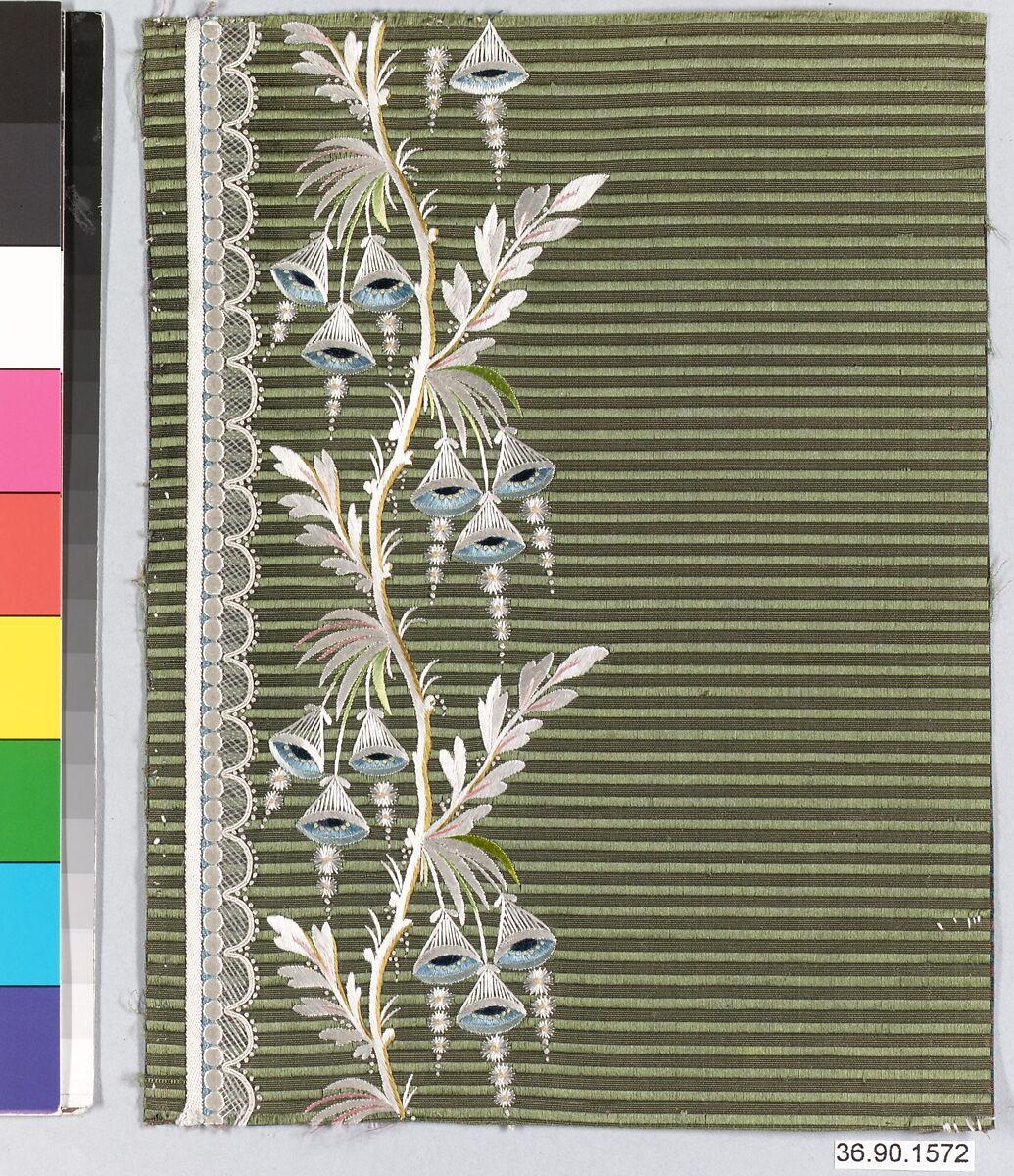 Sample, Silk, French