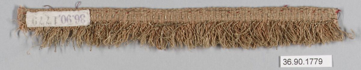 Fringe, Metal thread, Italian 