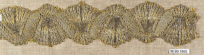Piece, Bobbin lace, European 