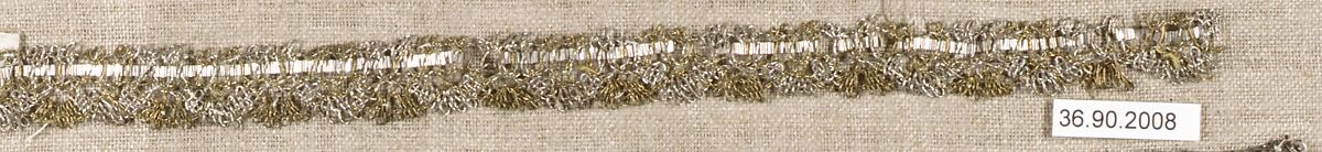 Piece, Bobbin lace, possibly French