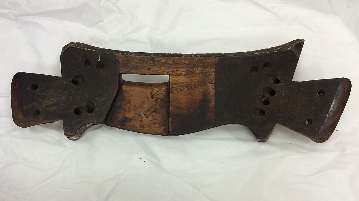 Saddle (Kura), Wood, mother-of-pearl, Japanese