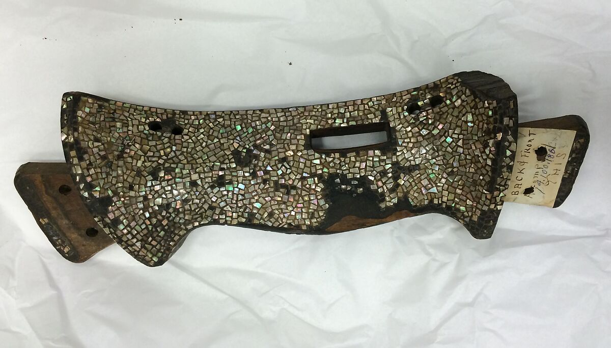 Saddle (Kura), Wood, mother-of-pearl, Japanese