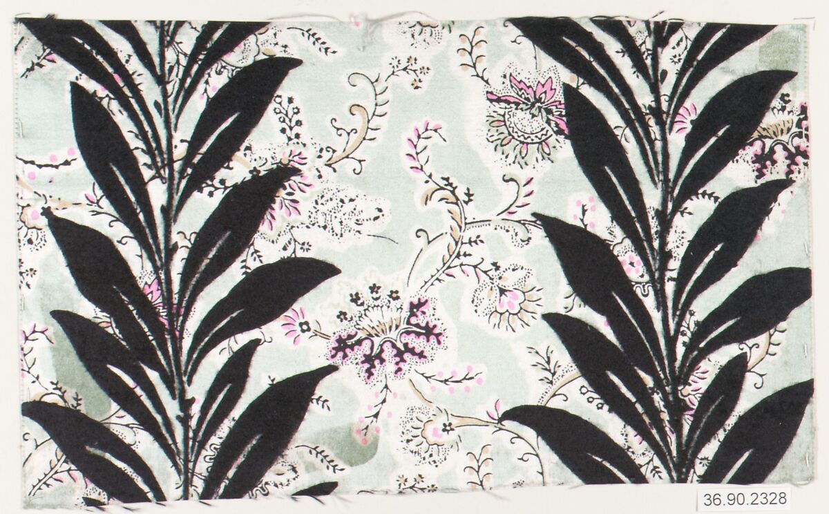 Pieces (9), Silk, French