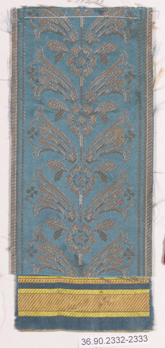 Pieces (9), Silk, French