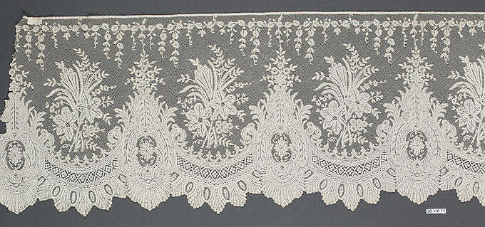 Border, Bobbin lace, French 