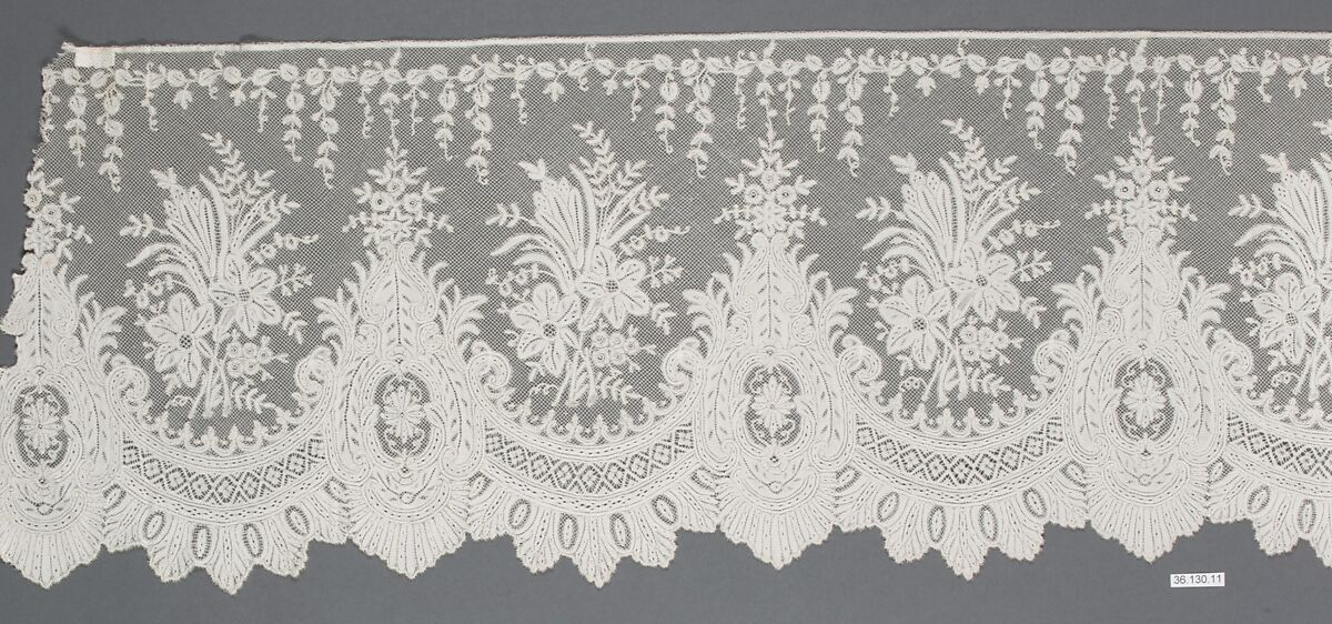 Border, Bobbin lace, French