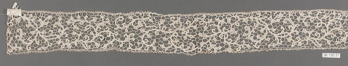 Border, Needle lace, Italian