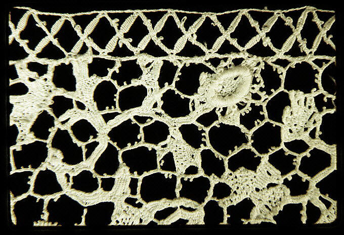Border, Needle lace, Italian