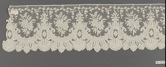 Border, Bobbin lace, French 
