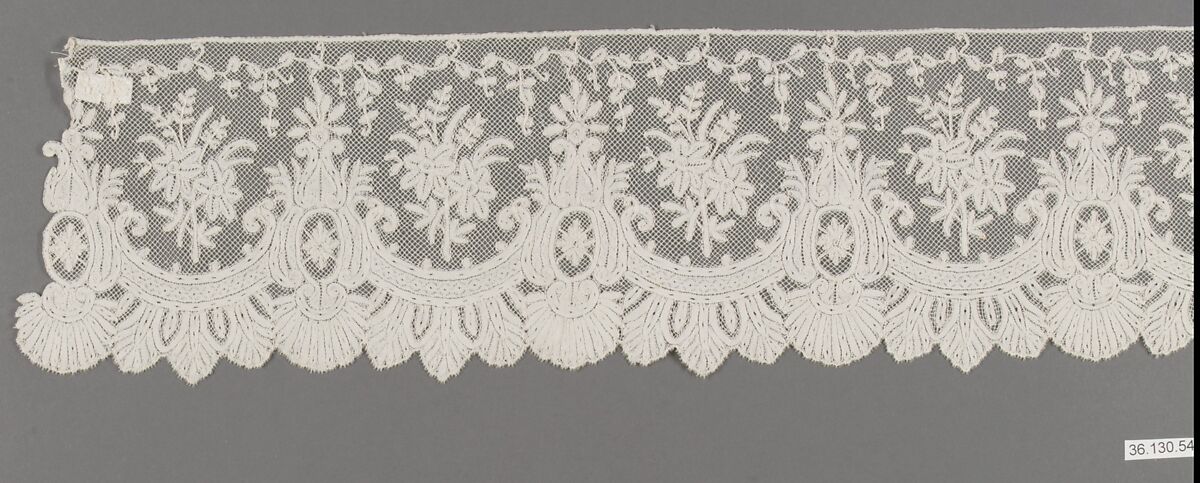 Border, Bobbin lace, French