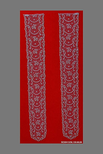 Lappets (one of a pair)