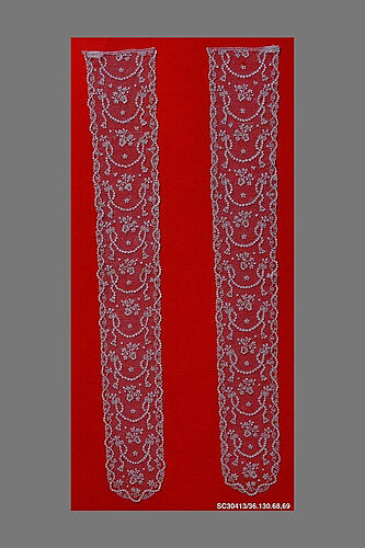 Lappets (one of a pair)