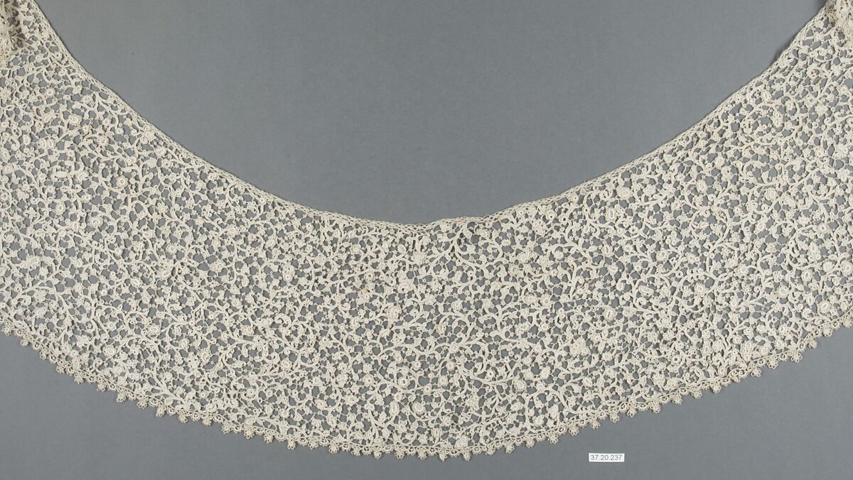 Collar, Needle lace, Italian