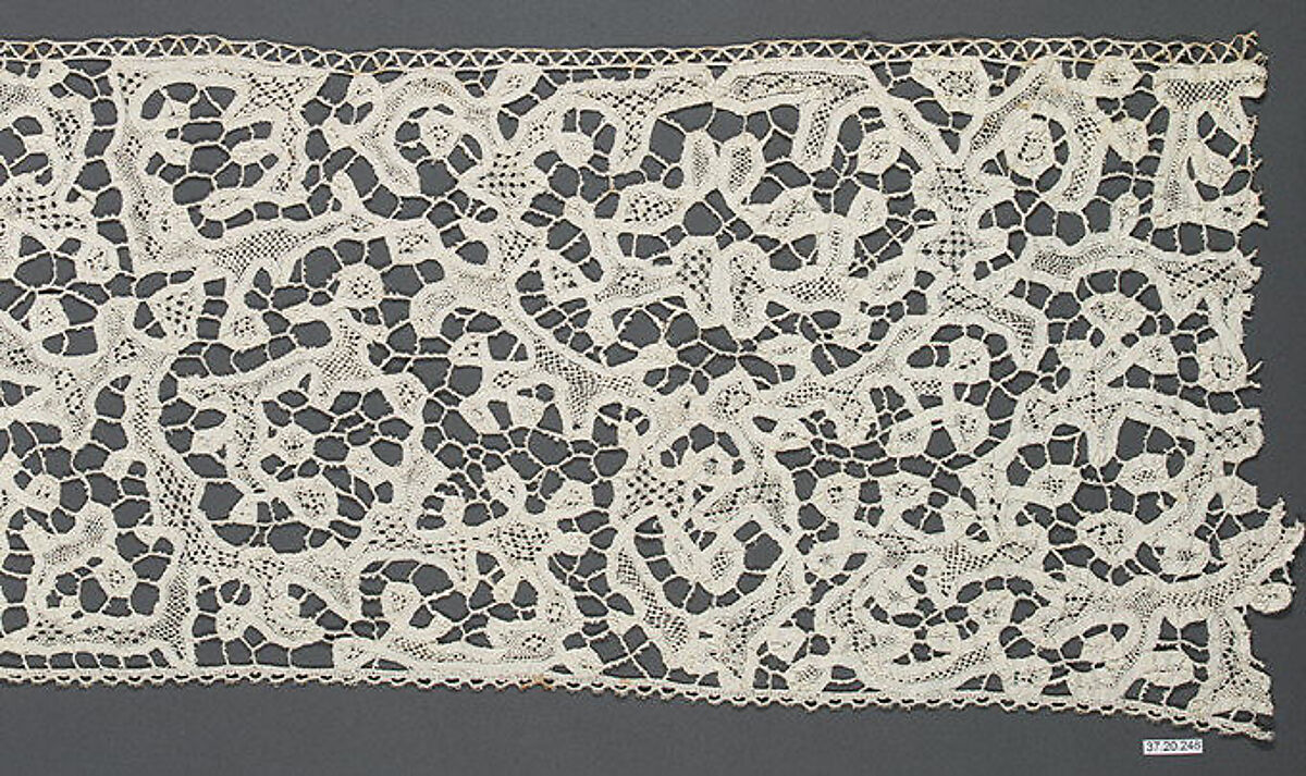 Border, Bobbin lace, Italian 