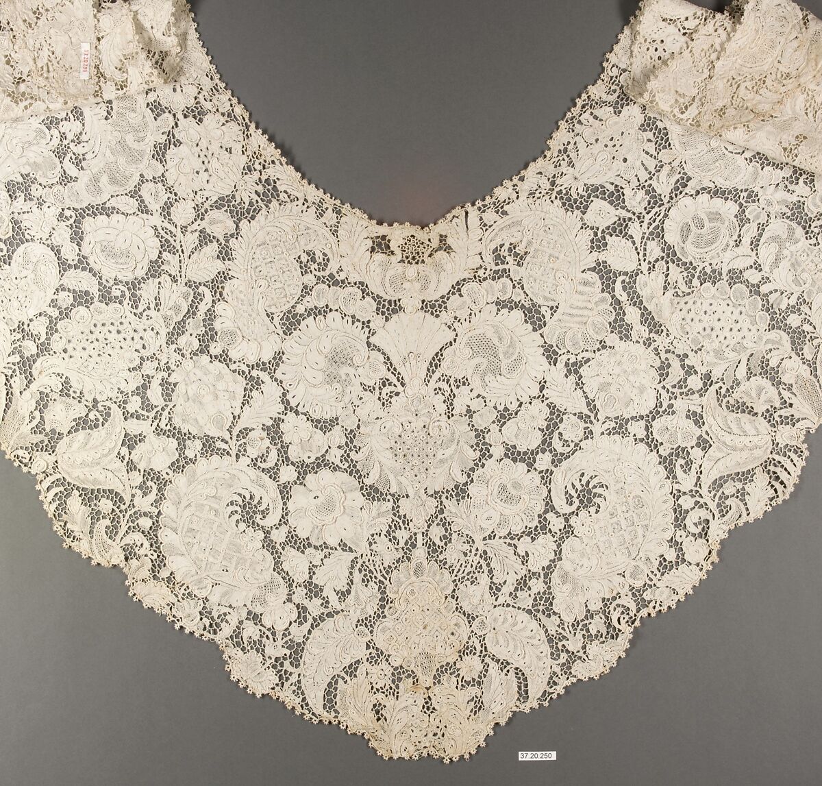 Collar, Needle lace, French