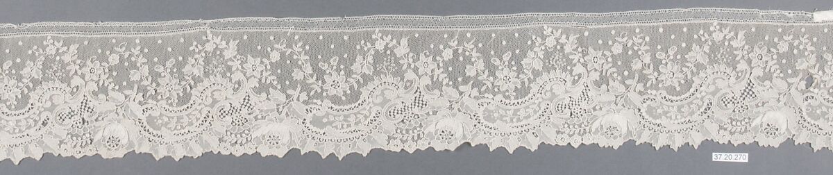 Border, Needle lace, French