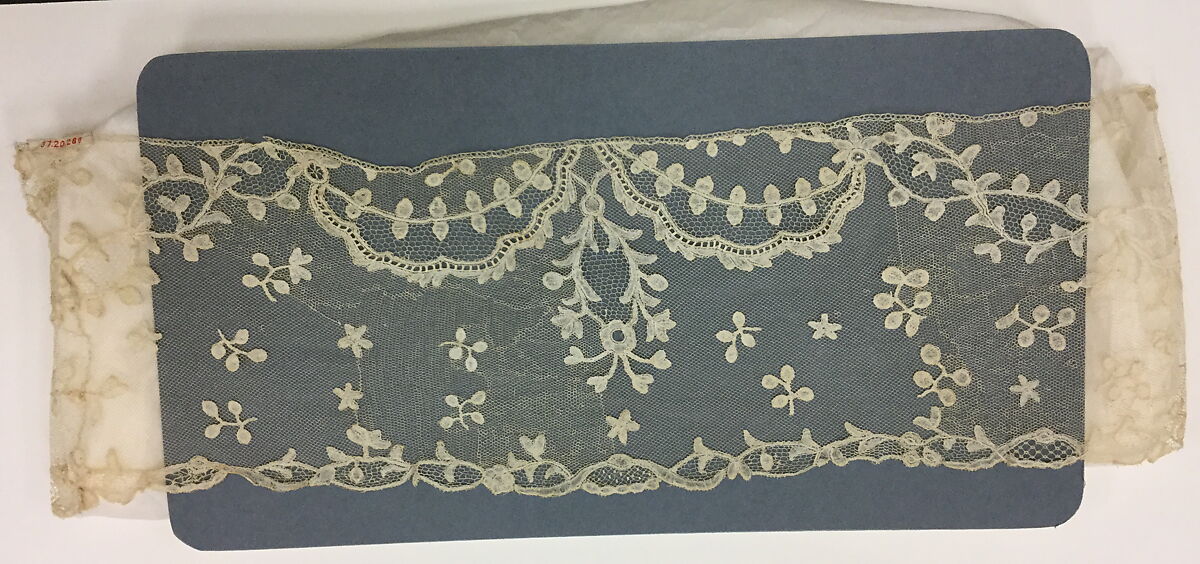 Piece, Bobbin lace, Flemish, Brussels 