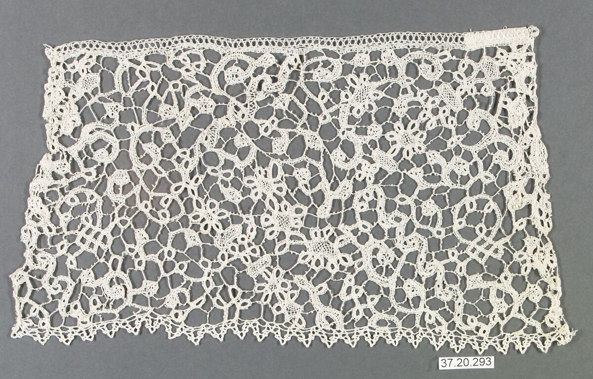 Fragment, Bobbin lace, Flemish