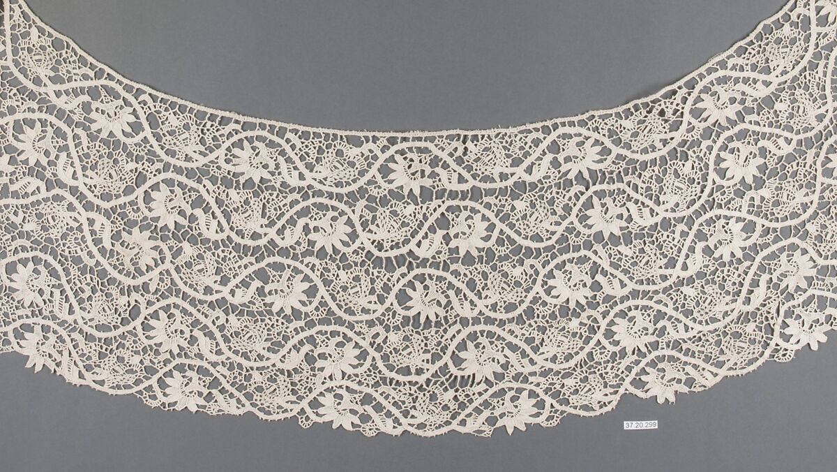 Collar, Needle lace, Italian
