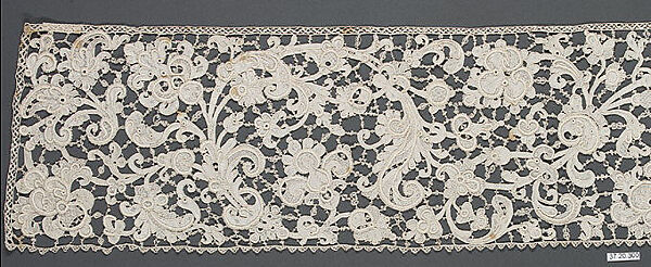Border, Needle lace, European 