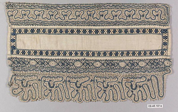 Border, Needle lace, European