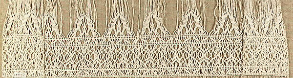 Border, Needle lace, European