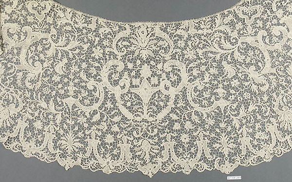 Border, Needle lace, European 