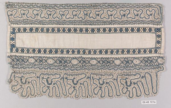 Border, Needle lace, European