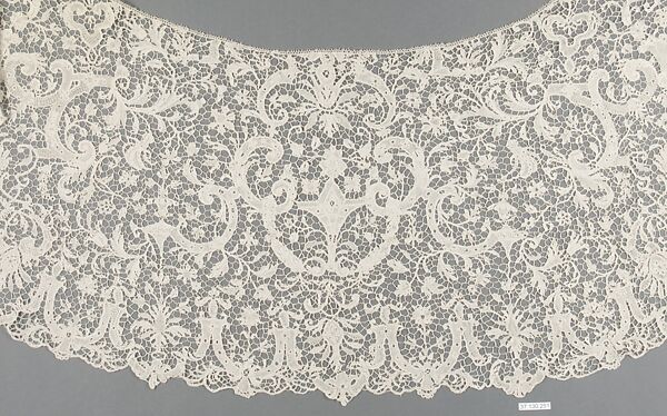 Border, Needle lace, European