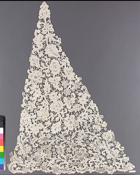 Panel, Needle lace, European