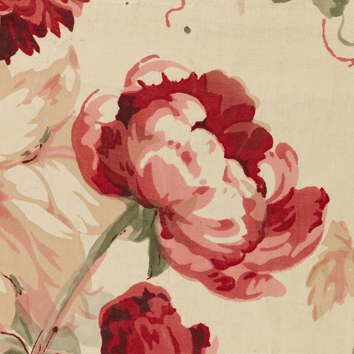 Piece, Designed by Dumont  , working in Paris, Cotton, British