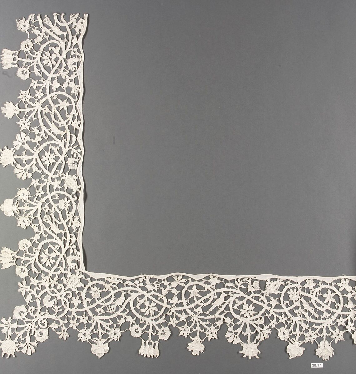 Border, Needle lace, Italian