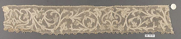 Hebrew ritual lace (one of four)