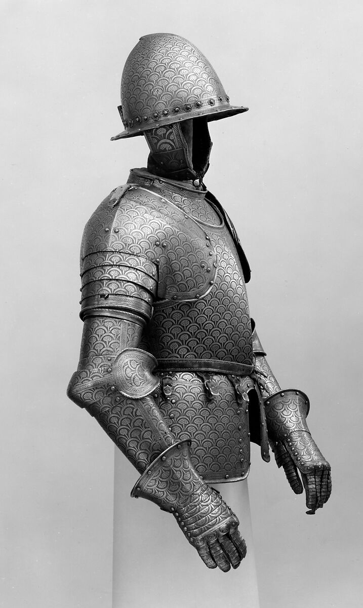 Half Armor, Steel, brass, Italian 