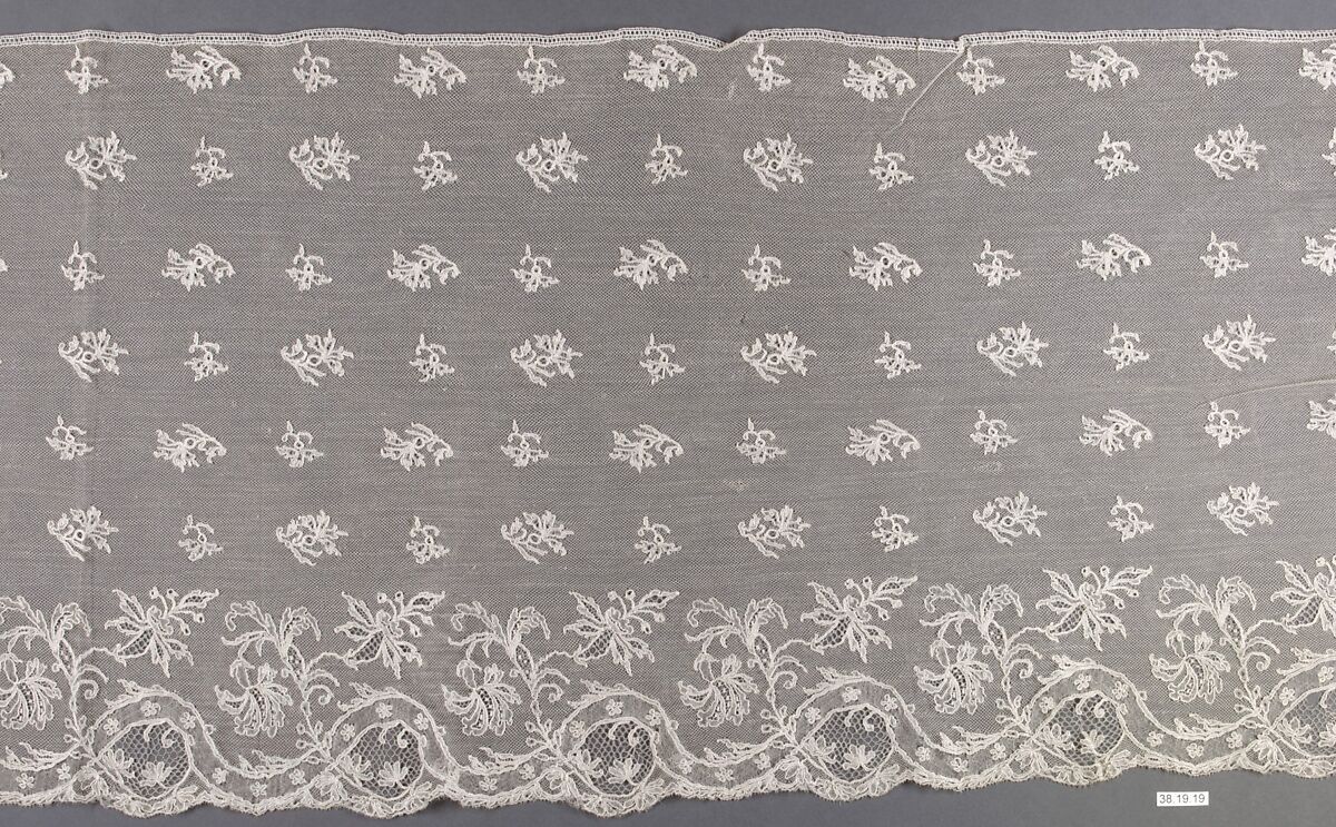 Flounce, Bobbin lace, Flemish