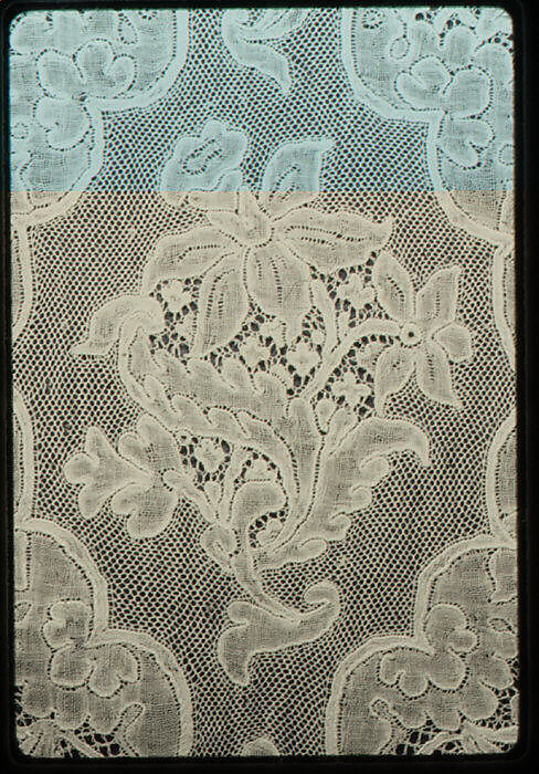 Pair of lappets, Bobbin lace, Flemish