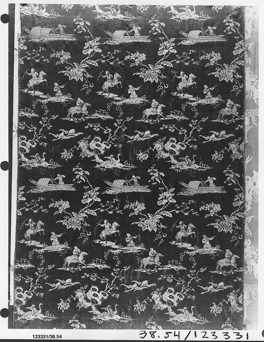 Piece, Silk, Italian, Venice