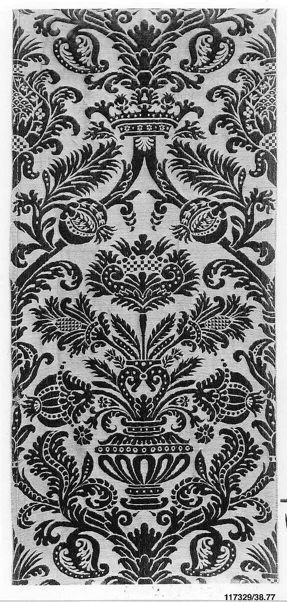 Piece, Silk and hemp, Italian